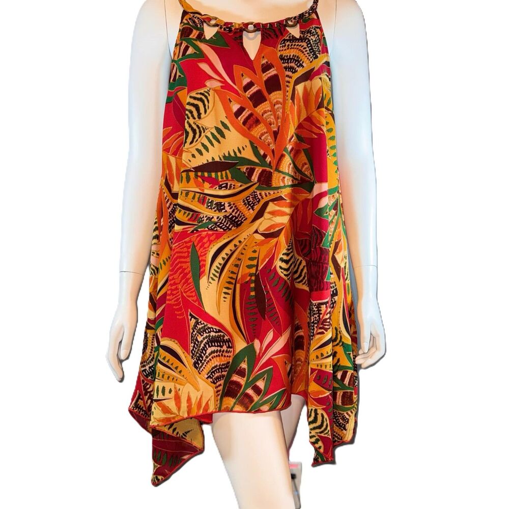 Unique Spectrum Flowy Floral Dress Sleeveless size 3X